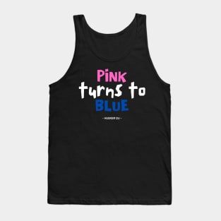 Pink turns to blue Tank Top